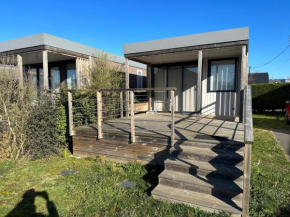Mobil-Home Confort 4 Pers, à 200m Plage, Terrasse, Piscine Chauffée, Parking, Wi-Fi Gratuit - FR-1-361A-83